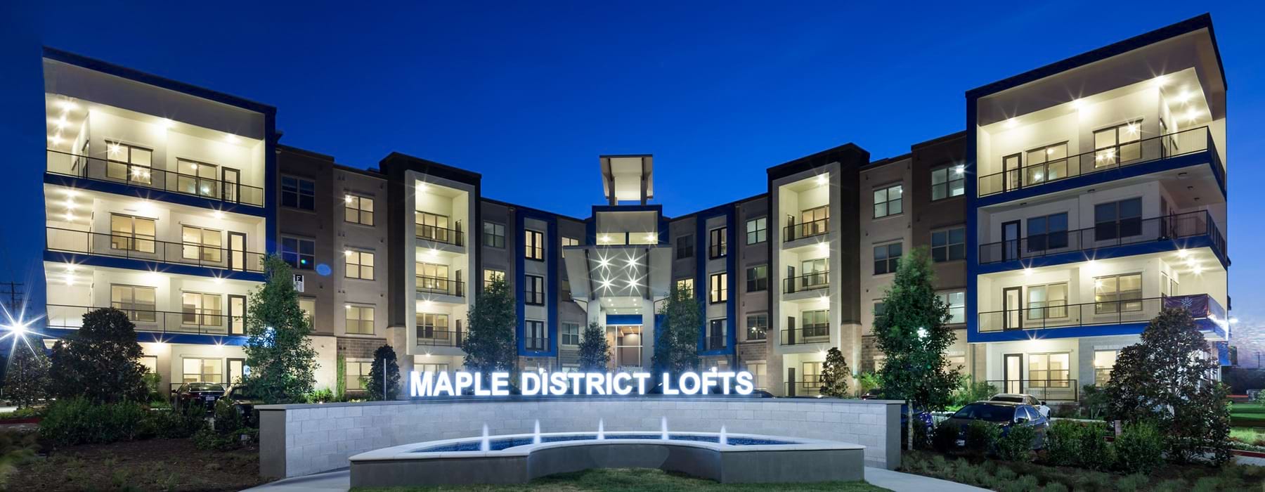 Maple District Lofts entrance